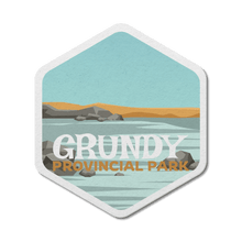 Load image into Gallery viewer, Grundy Lake Ontario Provincial Park Waterproof Vinyl Sticker - Canada Untamed