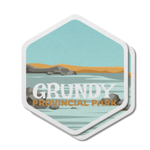 Load image into Gallery viewer, Grundy Lake Ontario Provincial Park Waterproof Vinyl Sticker - Canada Untamed