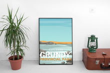 Load image into Gallery viewer, Grundy Provincial Park 'Explored' Poster