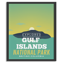 Load image into Gallery viewer, Gulf Islands National Park 'Explored' Poster