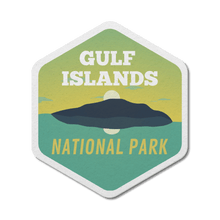 Load image into Gallery viewer, Gulf Islands National Park of Canada Waterproof Vinyl Sticker - Canada Untamed