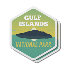 Load image into Gallery viewer, Gulf Islands National Park of Canada Waterproof Vinyl Sticker - Canada Untamed