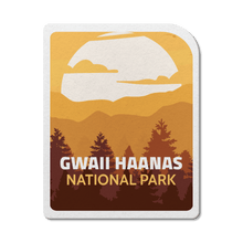 Load image into Gallery viewer, Gwaii Haanas National Park of Canada Waterproof Vinyl Sticker - Canada Untamed