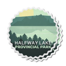 Load image into Gallery viewer, Halfway Lake Ontario Provincial Park Waterproof Vinyl Sticker - Canada Untamed