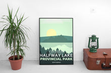 Load image into Gallery viewer, Halfway Lake Provincial Park 'Explored' Poster