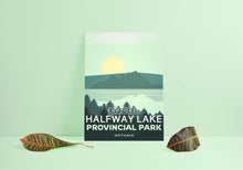 Load image into Gallery viewer, Halfway Lake Provincial Park 'Explored' Poster