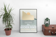 Load image into Gallery viewer, Ile-Bonaventure-et-du-Rocher-Percé National Park 'Explored' Poster