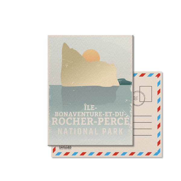 Ile-Bonaventure-et-du-Rocher-Perce Quebec National Park Postcard - Canada Untamed