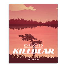 Load image into Gallery viewer, Killbear Provincial Park 'Explored' Poster