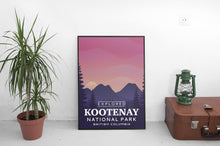 Load image into Gallery viewer, Kootenay National Park 'Explored' Poster