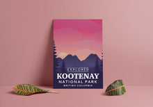 Load image into Gallery viewer, Kootenay National Park 'Explored' Poster