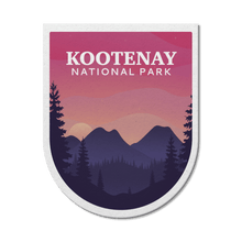 Load image into Gallery viewer, Kootenay National Park of Canada Waterproof Vinyl Sticker - Canada Untamed