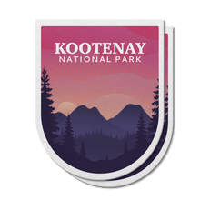 Load image into Gallery viewer, Kootenay National Park of Canada Waterproof Vinyl Sticker - Canada Untamed