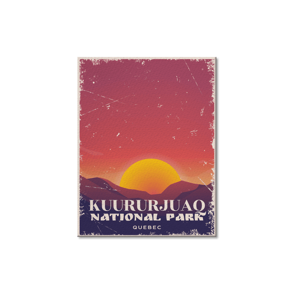 Kuururjuaq Quebec National Park Postcard - Canada Untamed