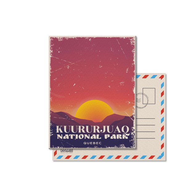 Kuururjuaq Quebec National Park Postcard - Canada Untamed