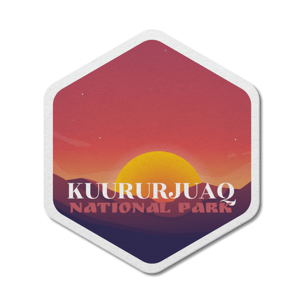Kuururjuaq Quebec National Park Waterproof Vinyl Sticker - Canada Untamed