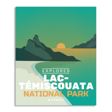 Load image into Gallery viewer, Lac-Temiscouata National Park 'Explored' Poster