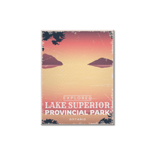Load image into Gallery viewer, Lake Superior Ontario Provincial Park Postcard - Canada Untamed