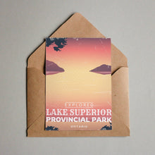 Load image into Gallery viewer, Lake Superior Ontario Provincial Park Postcard - Canada Untamed