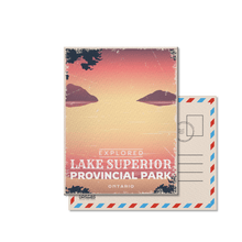 Load image into Gallery viewer, Lake Superior Ontario Provincial Park Postcard - Canada Untamed