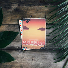 Load image into Gallery viewer, Lake Superior Ontario Provincial Park Postcard - Canada Untamed