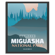 Load image into Gallery viewer, Miguasha National National Park 'Explored' Poster