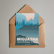 Load image into Gallery viewer, Miguasha Quebec National Park Postcard - Canada Untamed