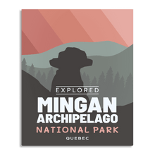 Load image into Gallery viewer, Mingan Archipelago National Park 'Explored' Poster
