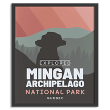 Load image into Gallery viewer, Mingan Archipelago National Park 'Explored' Poster