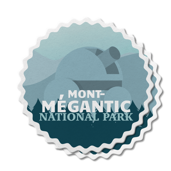 Mont-Megantic Quebec National Park Waterproof Vinyl Sticker - Canada Untamed