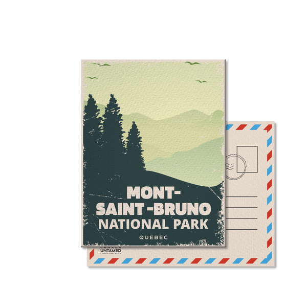 Mont-Saint-Bruno Quebec National Park Postcard - Canada Untamed