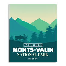 Load image into Gallery viewer, Monts-Valin National Park 'Explored' Poster