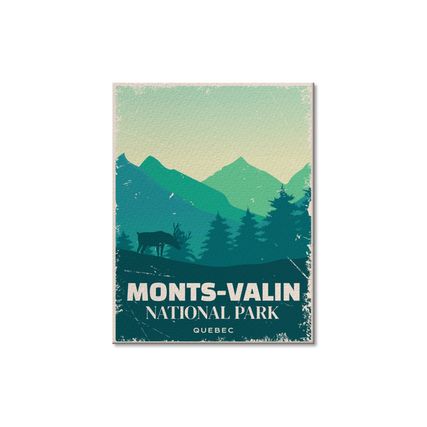 Monts-Valin Quebec National Park Postcard - Canada Untamed