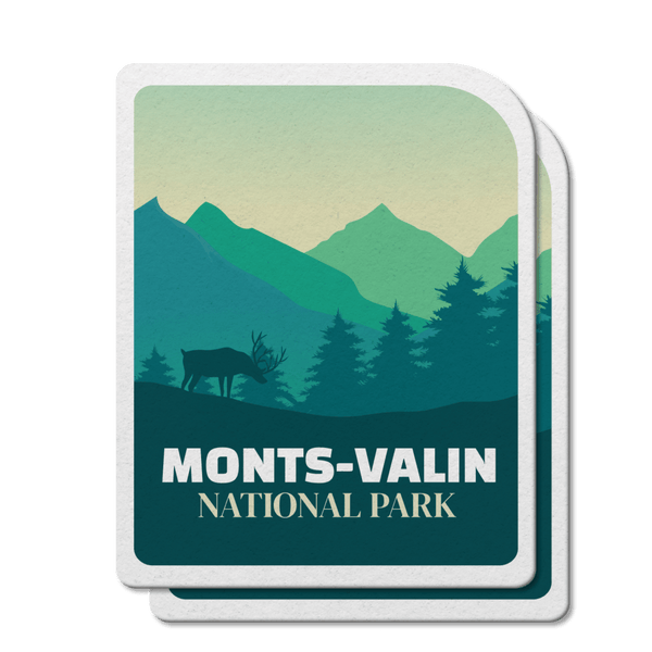 Monts-Valin Quebec National Park Waterproof Vinyl Sticker - Canada Untamed