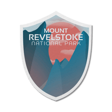 Load image into Gallery viewer, Mount Revelstoke National Park of Canada Waterproof Vinyl Sticker - Canada Untamed
