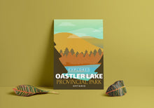 Load image into Gallery viewer, Oastler Lake Provincial Park 'Explored' Poster
