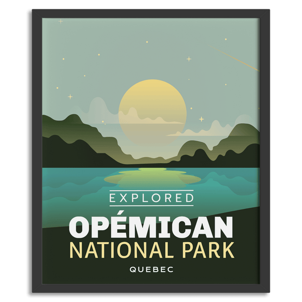 Opemican National Park 'Explored' Poster