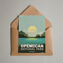 Load image into Gallery viewer, Opemican Quebec National Park Postcard - Canada Untamed