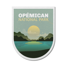 Load image into Gallery viewer, Opemican Quebec National Park Waterproof Vinyl Sticker - Canada Untamed