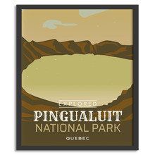 Load image into Gallery viewer, Pingualuit National Park 'Explored' Poster