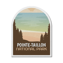 Load image into Gallery viewer, Pointe-Taillon Quebec National Park Waterproof Vinyl Sticker - Canada Untamed