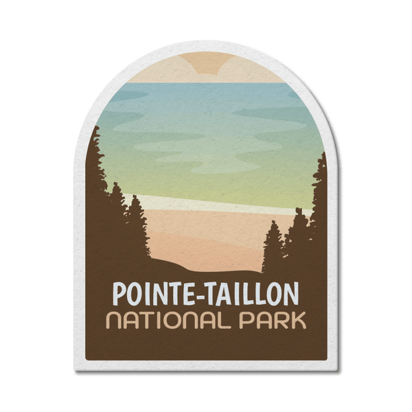 Pointe-Taillon Quebec National Park Waterproof Vinyl Sticker - Canada Untamed