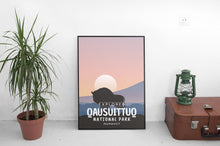 Charger l'image dans la galerie, Affiche « Exploré » du parc national Qausuittuq