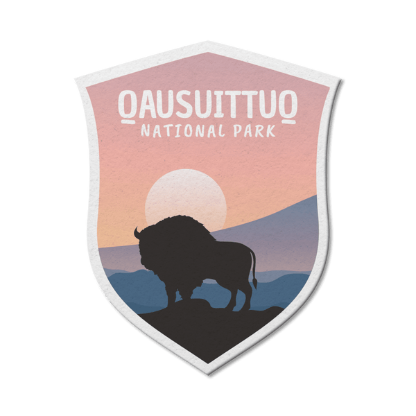 Qausuittuq National Park of Canada Waterproof Vinyl Sticker - Canada Untamed