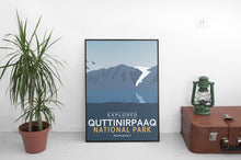 Charger l'image dans la galerie, Affiche « Exploré » du parc national Quttinirpaaq