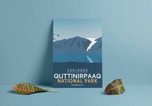 Charger l'image dans la galerie, Affiche « Exploré » du parc national Quttinirpaaq