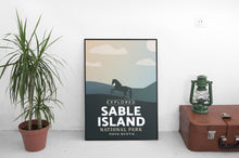 Charger l'image dans la galerie, Affiche « Exploration » du parc national de l'Île-de-Sable