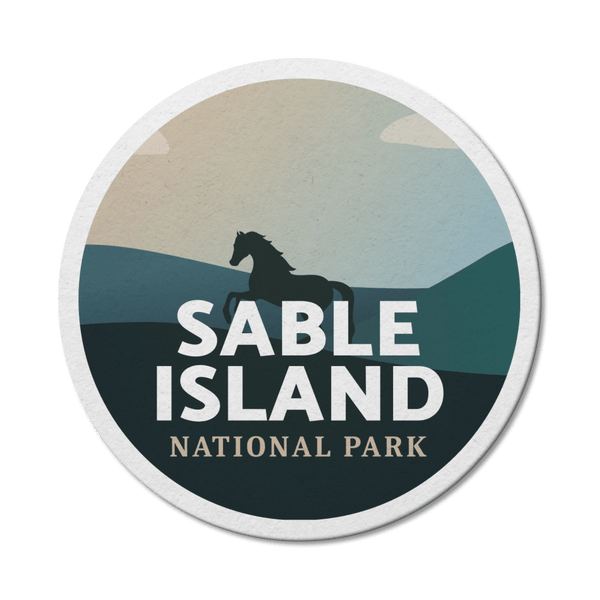 Sable Island National Park of Canada Waterproof Vinyl Sticker - Canada Untamed