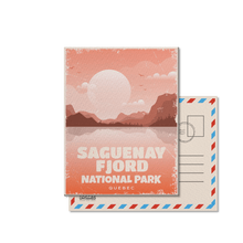 Load image into Gallery viewer, Saguenay Fjord Quebec National Park Postcard - Canada Untamed