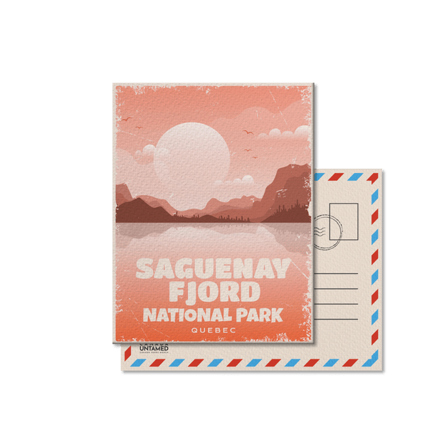 Saguenay Fjord Quebec National Park Postcard - Canada Untamed